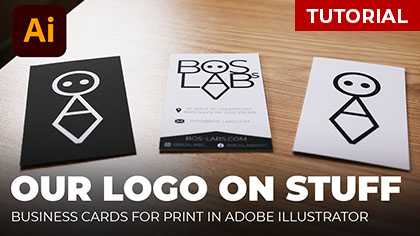 Our Logo on Things: Business Cards in Adobe Illustrator